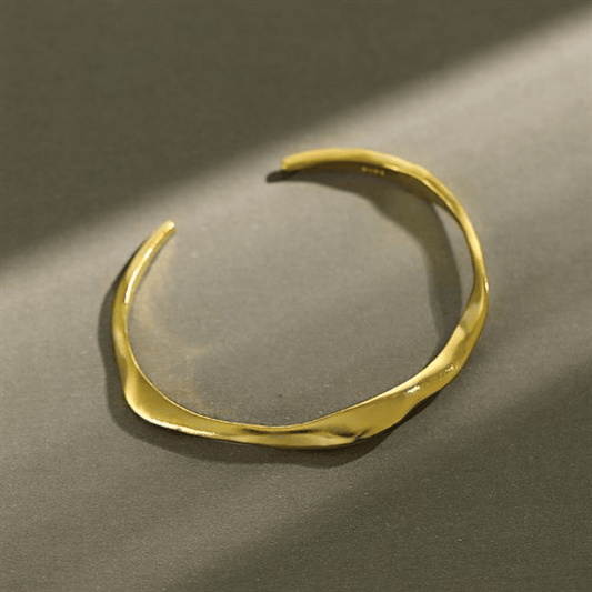 Spirits Unearth 18k Gold Plated Bangle