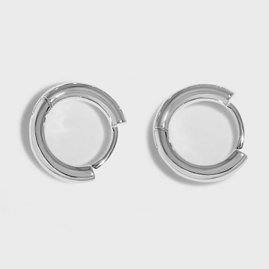Spirits Unearth 18k Gold Plated Hoop Earrings