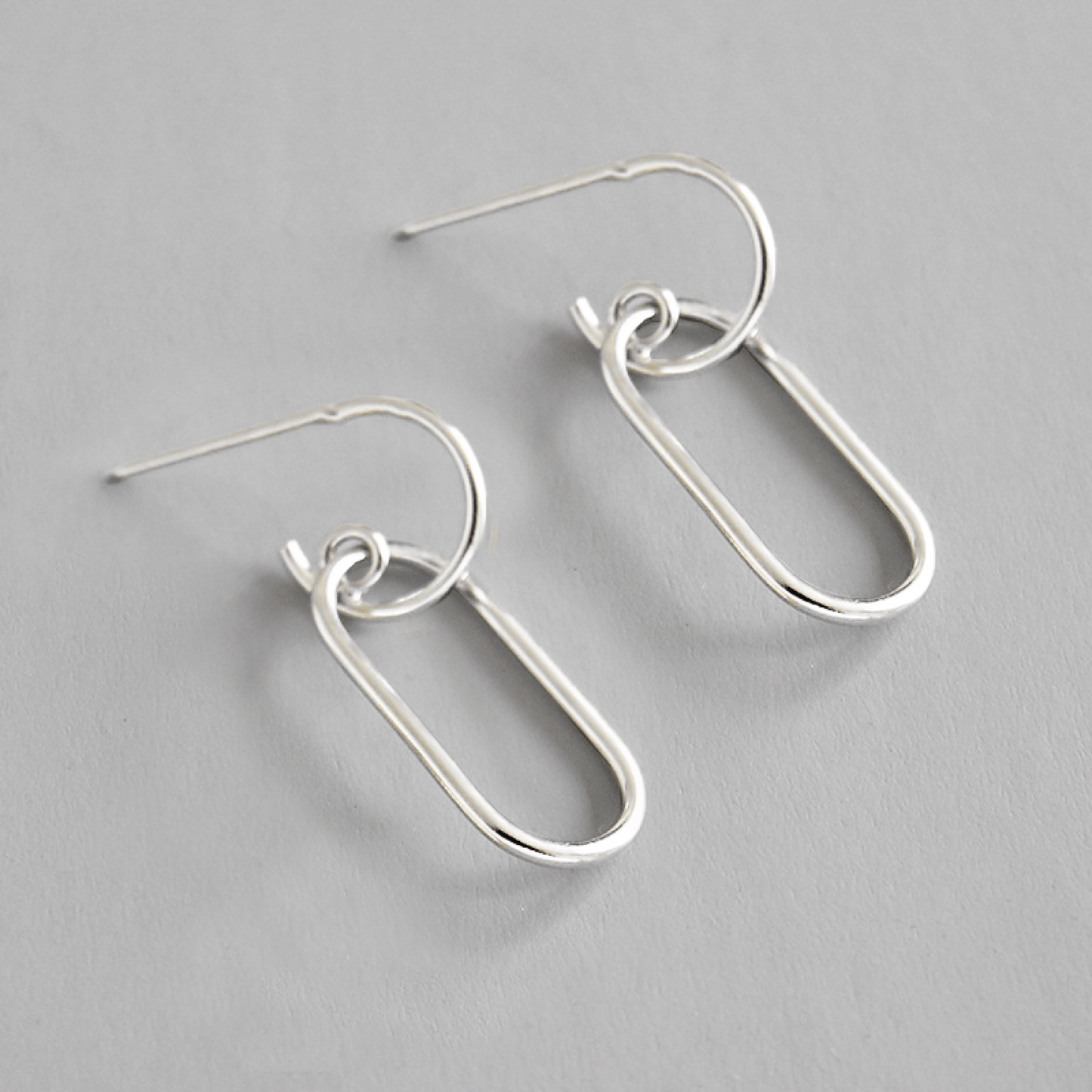 Spirits Unearth 18k Gold Plated Paperclip Earrings