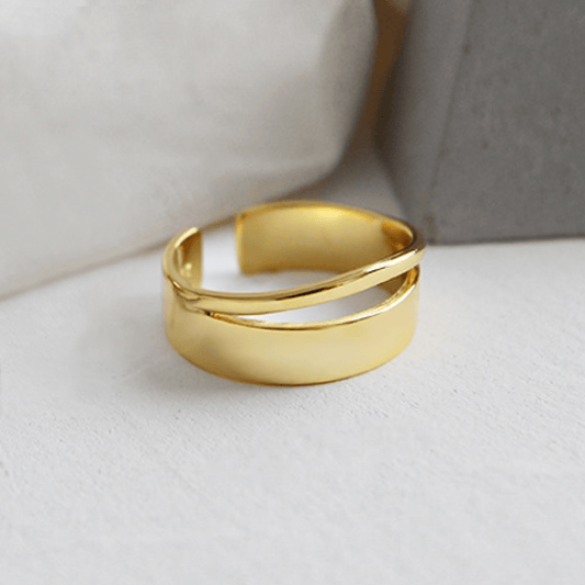 Spirits Unearth 18k Gold Plated Ring