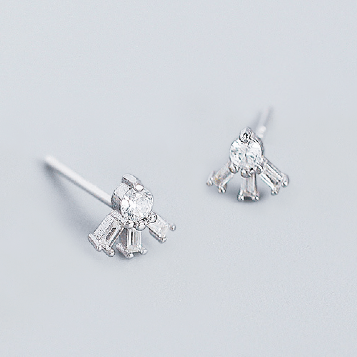 Spirits Unearth 18k Gold Plated Zirconia Earrings