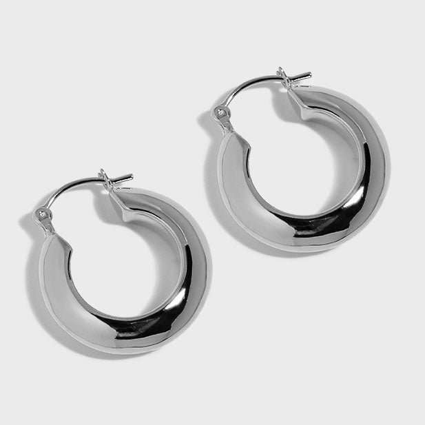 Spirits Unearth 18k Gold Plated Hoop Earrings