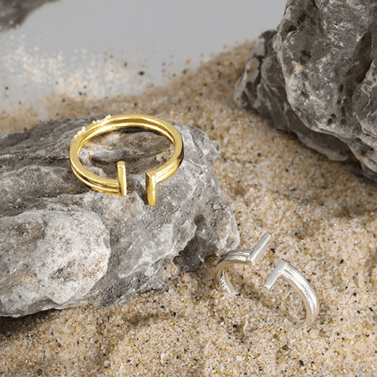 Spirits Unearth 18k Gold Plated Ring