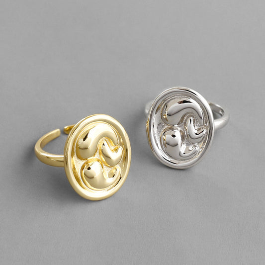 Spirits Unearth 18k Gold Plated Ring